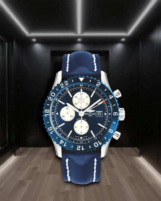 Breitling Chronoliner Blue Dial 46mm Y2431016/C970