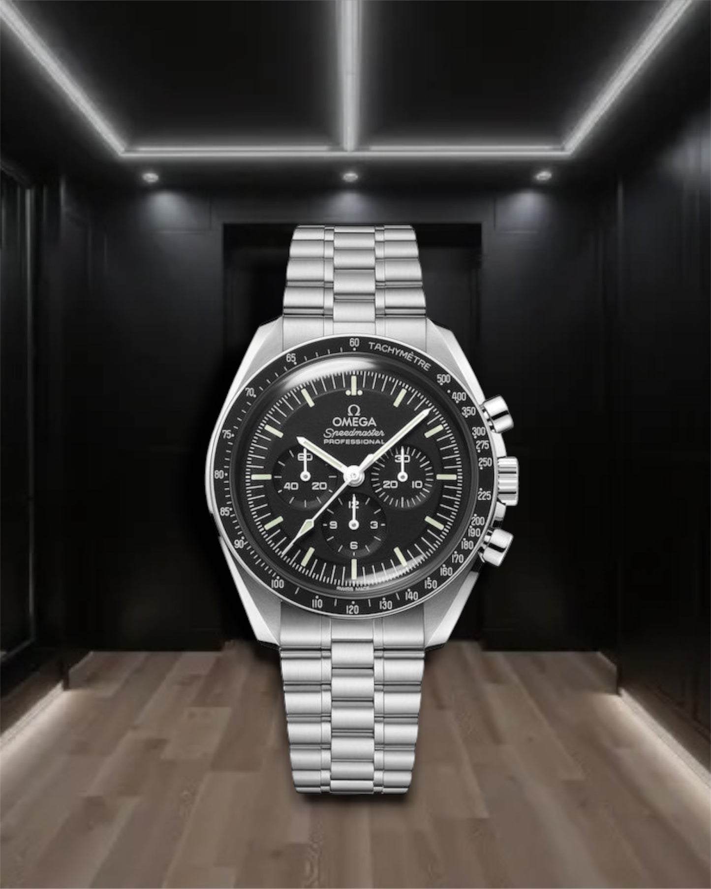 Omega Speedmaster Moonwatch Professional Steel Black Dial 42mm