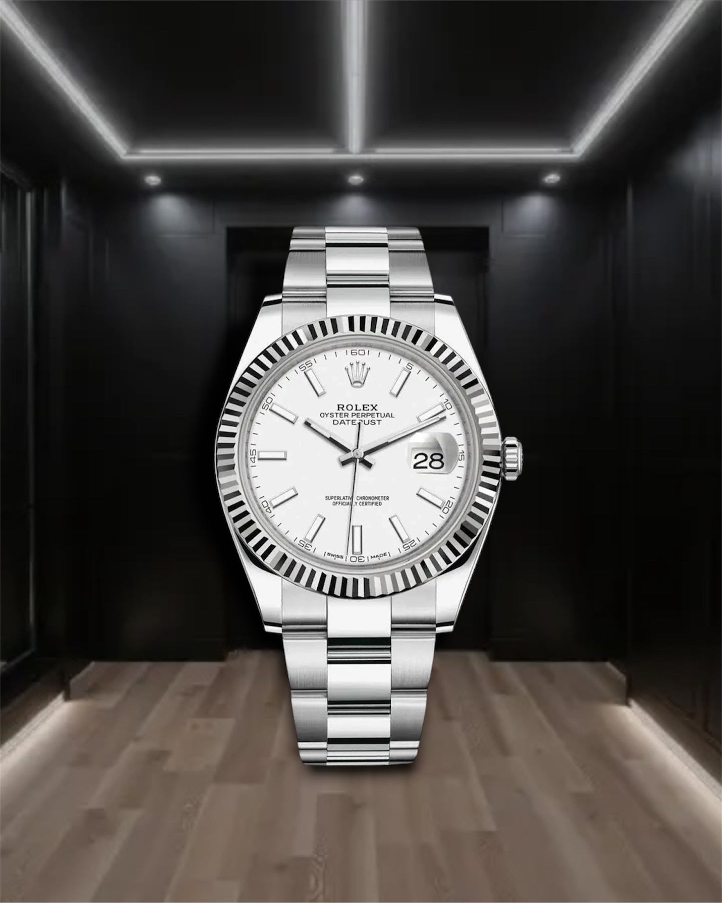 Datejust 36 Steel White Dial Oyster