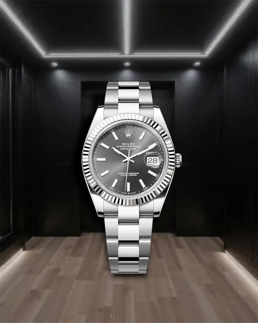 Datejust 36 Steel Rhodium Dial Oyster
