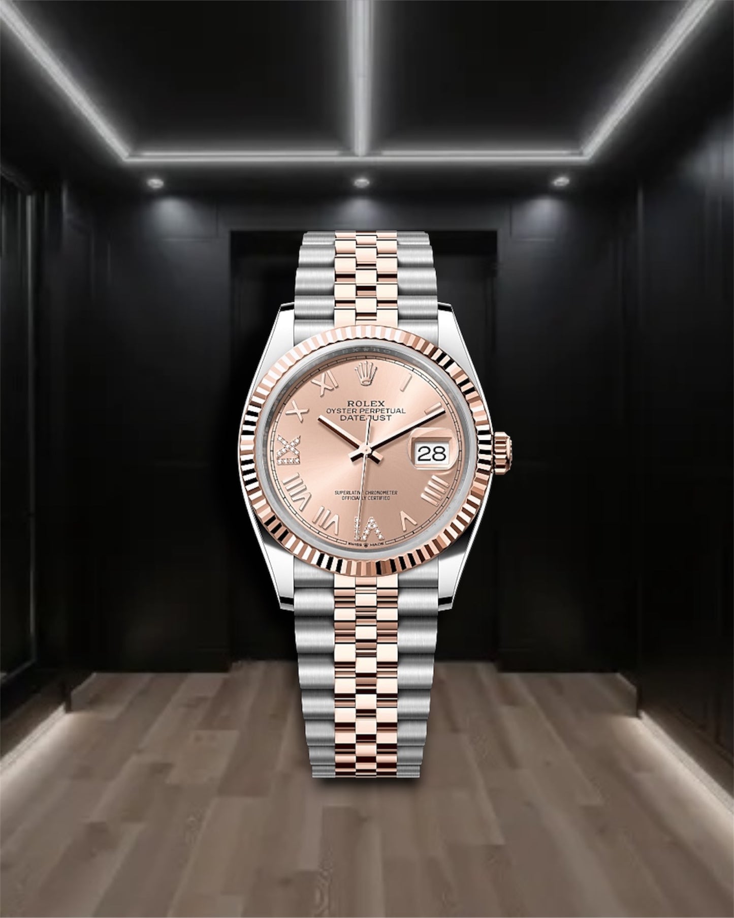 Datejust 36 Two Tone Rose Gold Jubilee