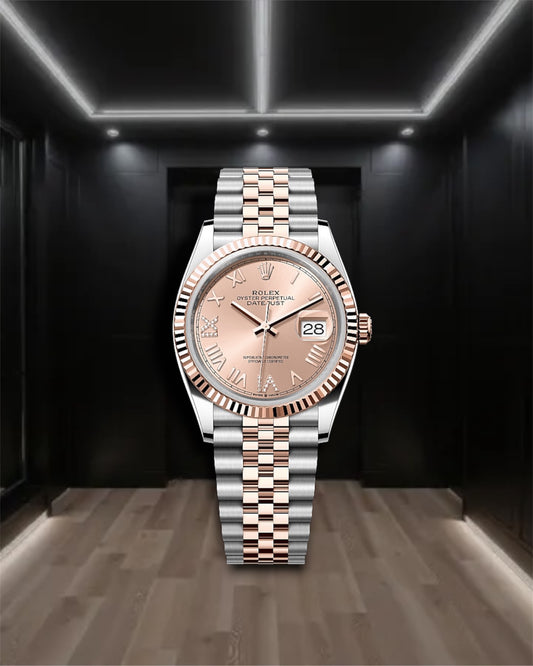 Datejust 36 Two Tone Rose Gold Jubilee