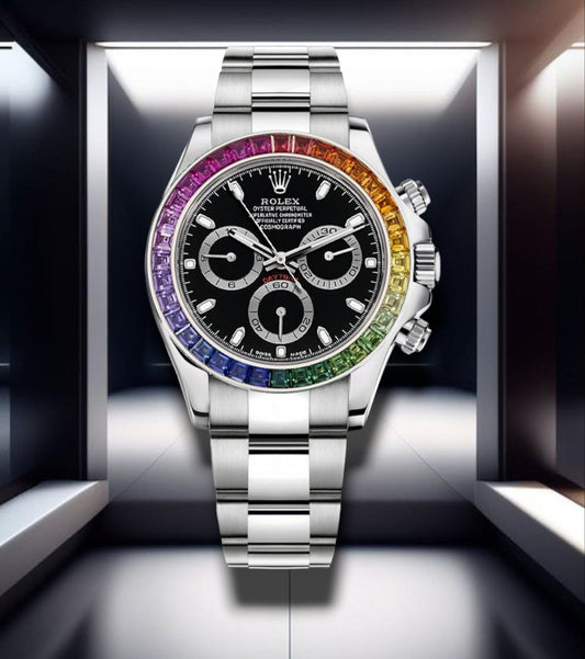 Daytona Cosmograph Steel Rainbow 40mm 