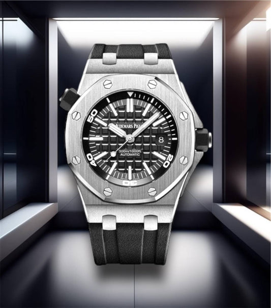 Audemars Piguet Royal Oak Offshore Steel &amp; Black Diver 42mm 