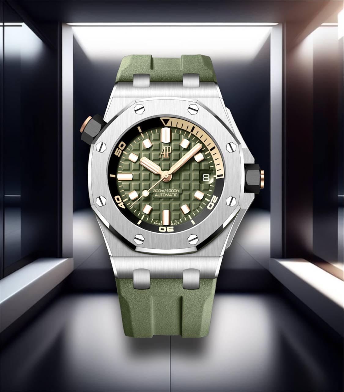 Audemars Piguet Royal Oak Offshore Military Green Diver 42mm