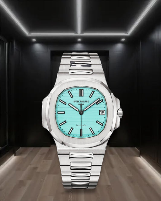Patek Philippe Nautilus Steel Tiffany Blue Dial 40.5mm